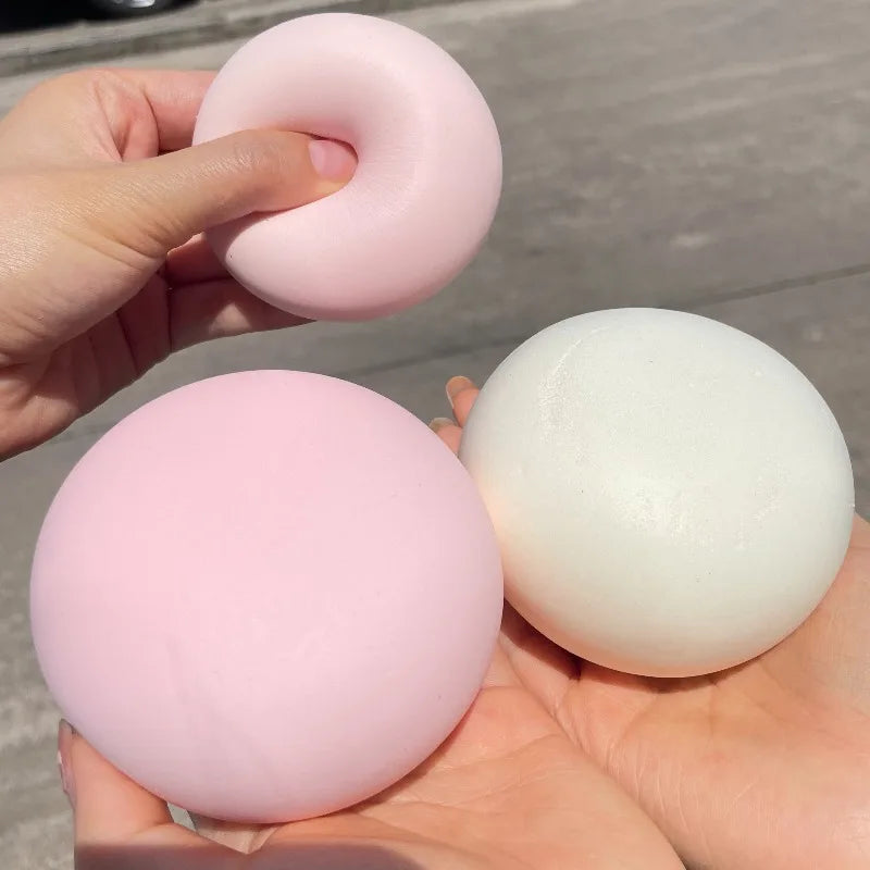 Taba Squishy Simulated Bread Squeeze Toys Milk-flavored Bread Slow Rising Sensory Fidget Toys for Anxiety ADHD for Adults