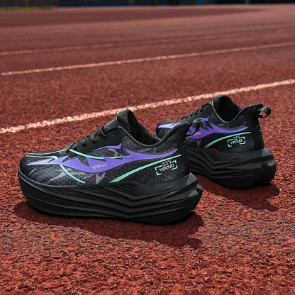 Men's Running Shoes Breathable Couple Trainer Race Luxury shoes Sneakers Mesh Outdoor Non-Slip Jogging Cushioning Off-road Shoes