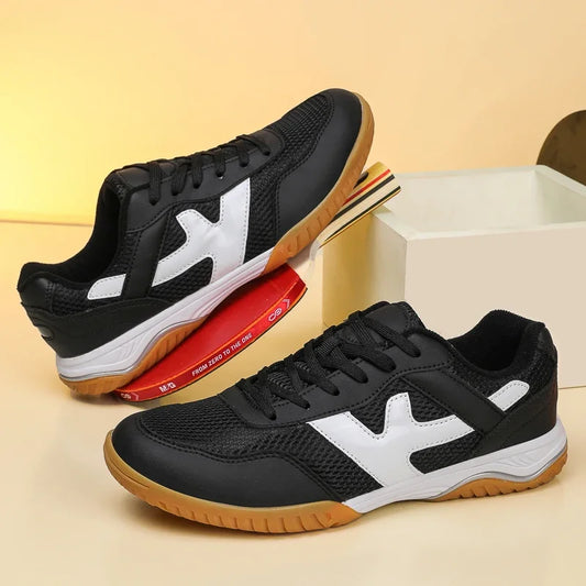Professional Men Badminton Shoes Volleyball Shoes Ping Pong Breathable Athletic Shoes Table Tennis Sports Trainers Sneakers