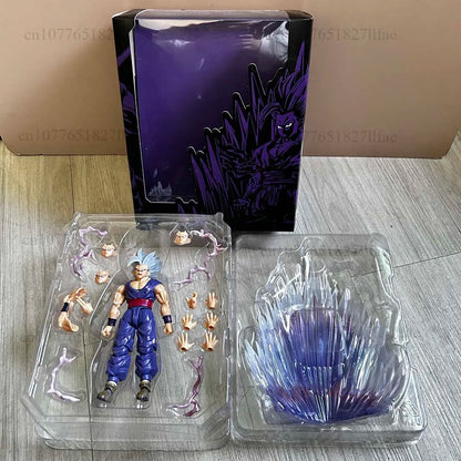 Dragon Ball Wild Beast Son Gohan Shf Exclusive CJ Edition Shf Son Gohan Beast Action Figure Model Toys Joint Movable Room Decor