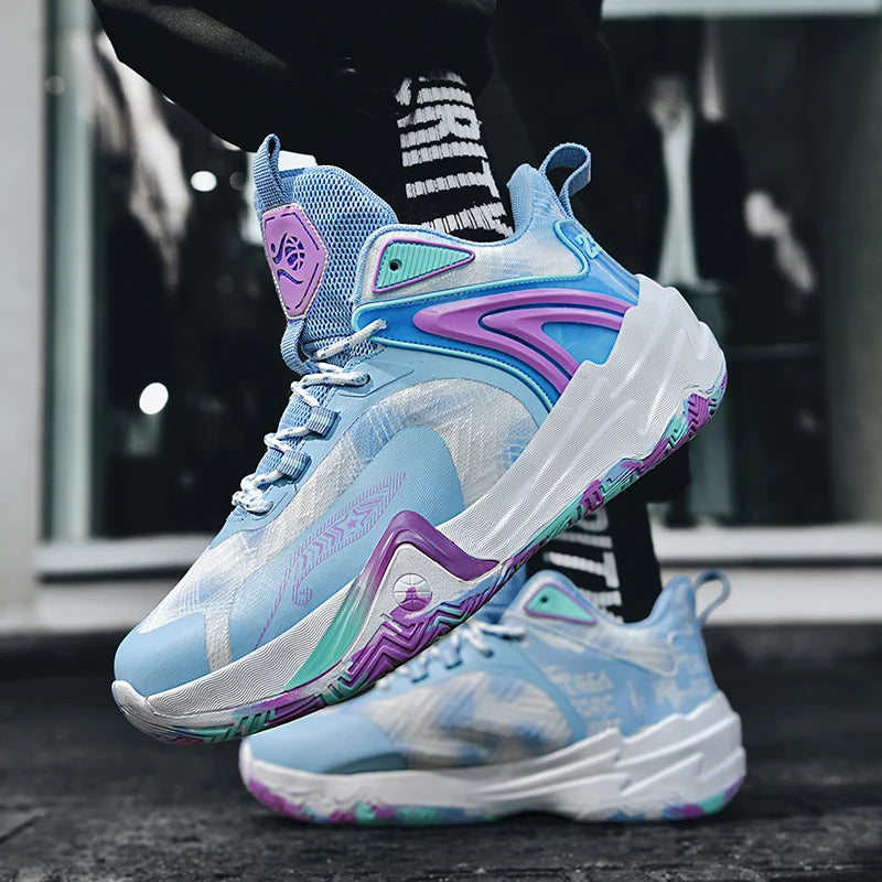 Men Basketball Shoes Women Unisex Unisex Outdoor Non-slip Trainer Light High Quality Athletic Sneakers Breathable Sports Shoes