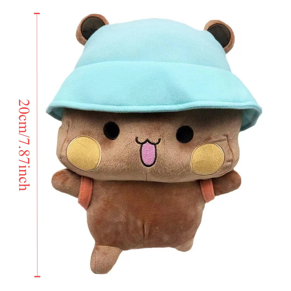 Yier Panda Bear Dolls Cute Bubu Dudu Plush Toy Lovely Cartoon Stuffed Soft Plushies Home Decoration for Girlfriend Gift
