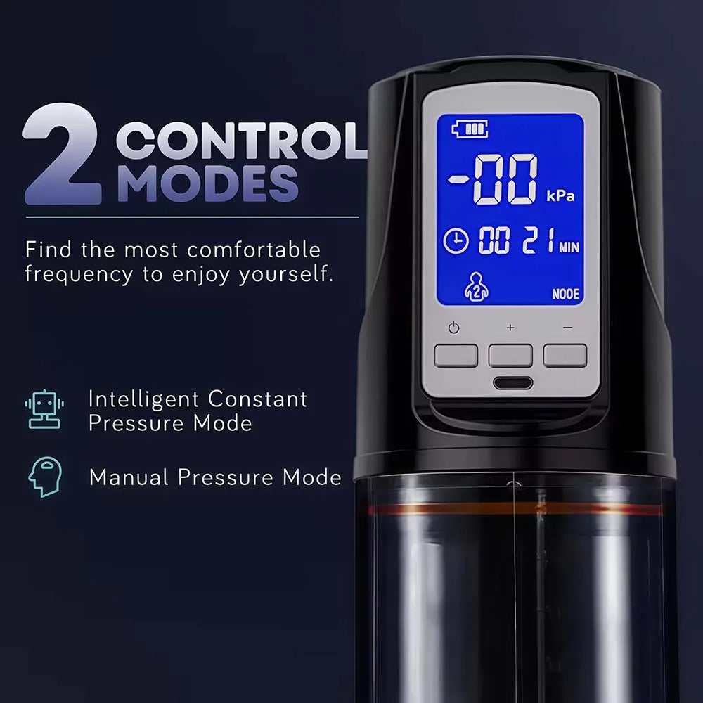 Automatic Electric Penis Pump Male Vacuum Suction Massager Delay Enlargement Glans Blowjob Masturbation Adult Sex Toys for Men