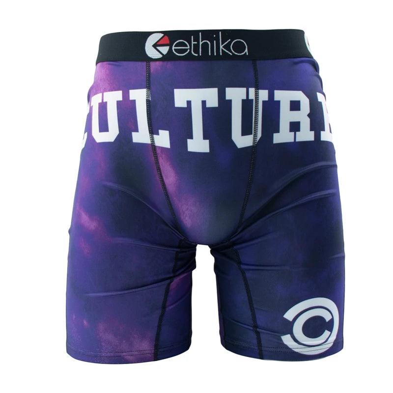 ETHIKA 1Pcs Sexy Men Underwear Boxers Breathable Swimming Man Underpants Plus Size S-3XL Mens Trunks Men's Panties Boxer Briefs
