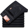 Men Fashion Straight Jeans Men 2026 New Stretch Slim Fit Pants Comfortable Soft Business Denim Trousers Male Brand Clothing