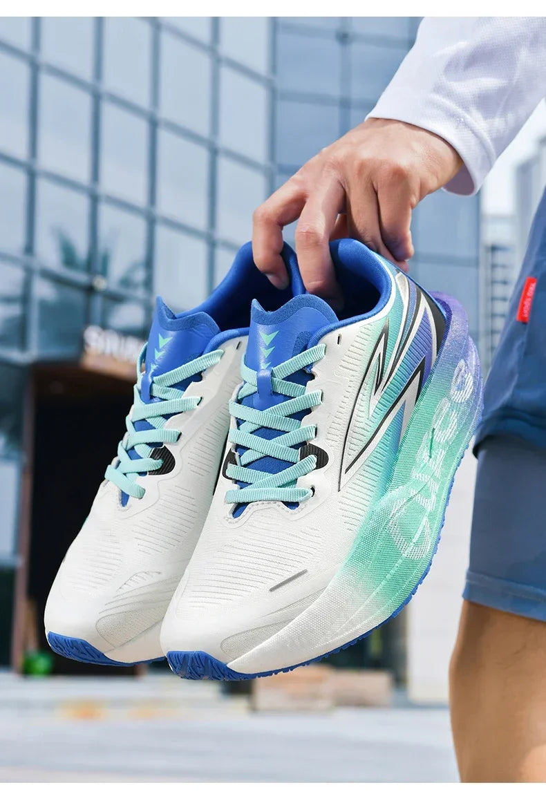 Men's Running Shoes Outdoor Sneakers Breathable Mesh Off-road Luxury shoes Trainer Shoes Couple Cushioning Race Non-Slip Fashion
