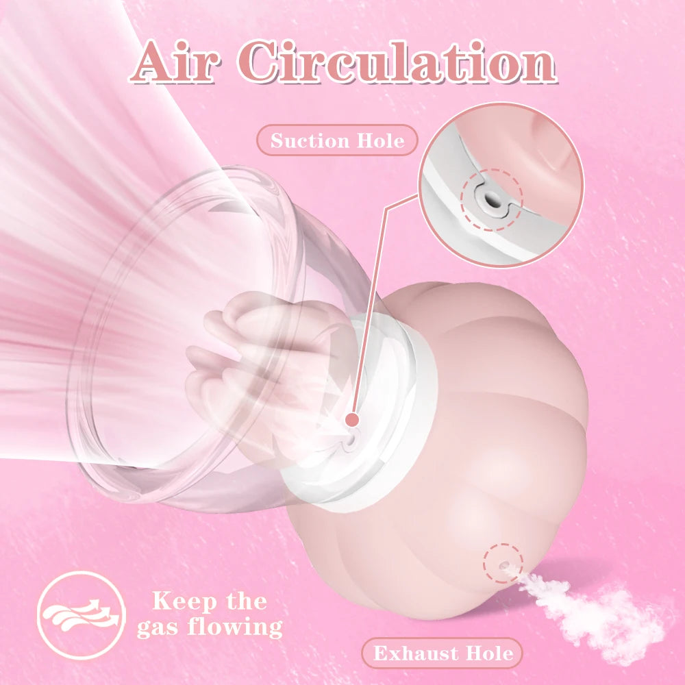 10-Mode Nipple Suction Massager