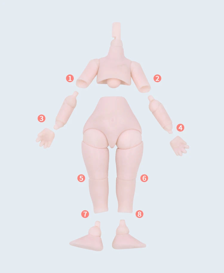 DBS DREAM FAIRY Maytree OB11 doll 13 ball joint body eyeball head hand collectible toy SD gift BJD