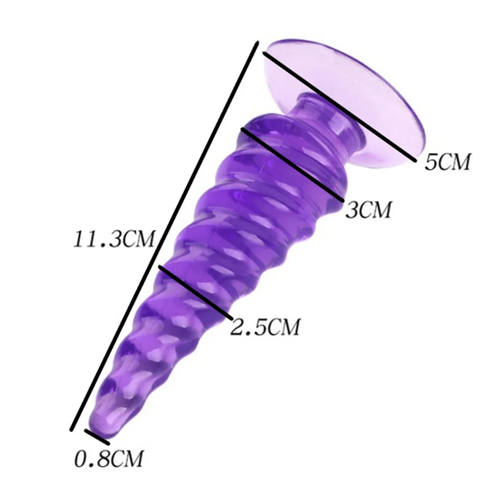 Silicone Butt Plug Dildo Masturbation Anal Plug Vaginal Plug Sex Toys for Women Anal Dilator Toys for Gay Anal Sexules Toys 18+