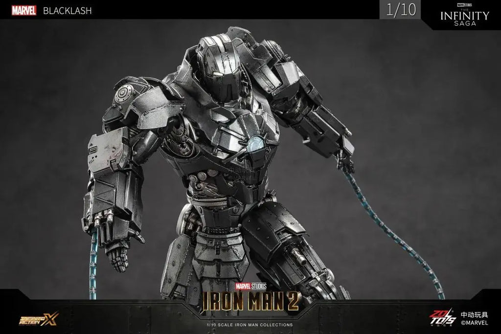 ZD Toys 1/10 Iron Man Figurines MK30 Iron Patriot Blacklash Figures MK33 MK39 MK17 MK21Action Movie Model Adult Collect Gift