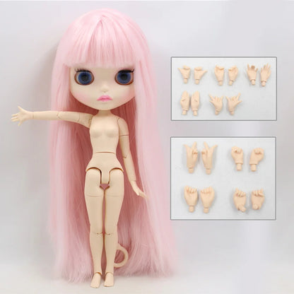 ICY DBS blyth doll 1/6 joint body white skin toy customized doll 30cm bjd random eyes colors anime toy girls gift