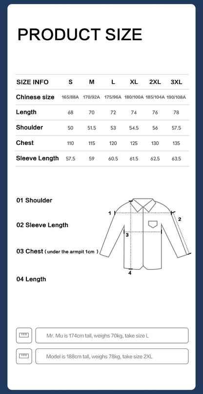 SIMWOOD High Standard 2026 Spring New Oversize 270gsm Wool Blend Plaid Shirts Men Warm Vintage Shirt