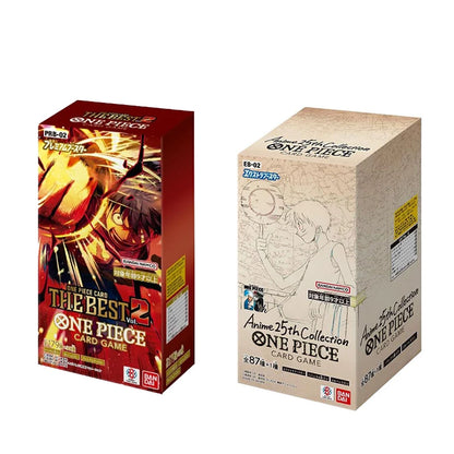 BANDAI One Piece Card Game Extra Booster Anime 25th Collection EB-02 Booster Pack Japanese