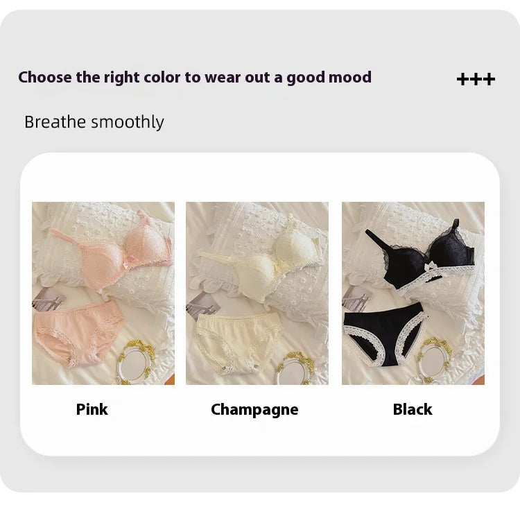 Women's Lace Bra & Panty Set