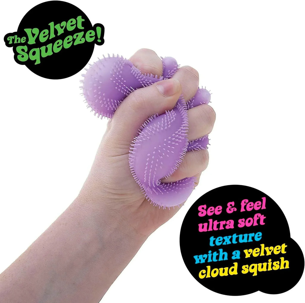 NeeDoh Fuzz Ball Blind Box Series, Soft Stress Relief Fuzzy Ball, Desktop Ornament Fun Squishy Toy for Pressure Relief