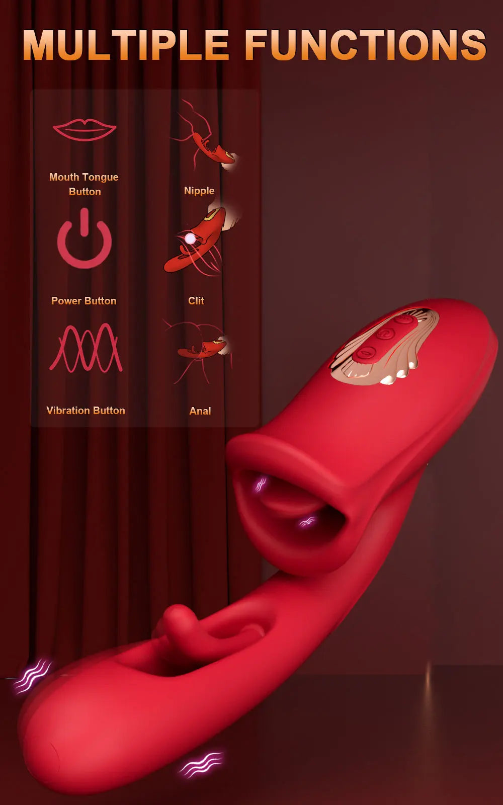 Dual-Action Suction Personal Massager