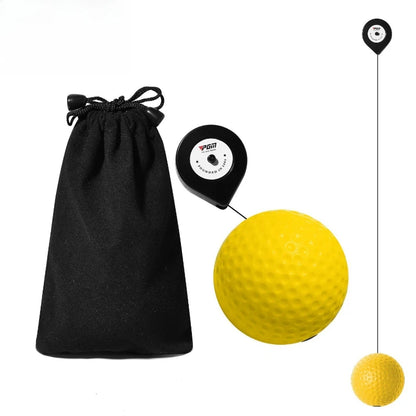PGM Golf Head Training Ball Stability Improves Hitting Accuracy and Prevents Lateral Movement. Beginner's Trainer JZQ041