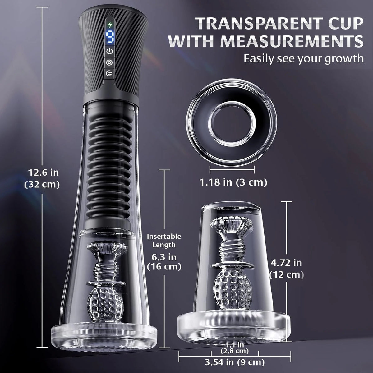 Vibrating Suction Stroker for Men