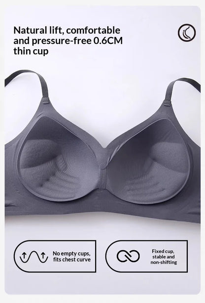 Women's Seamless Thin-Strap Underwire Bra