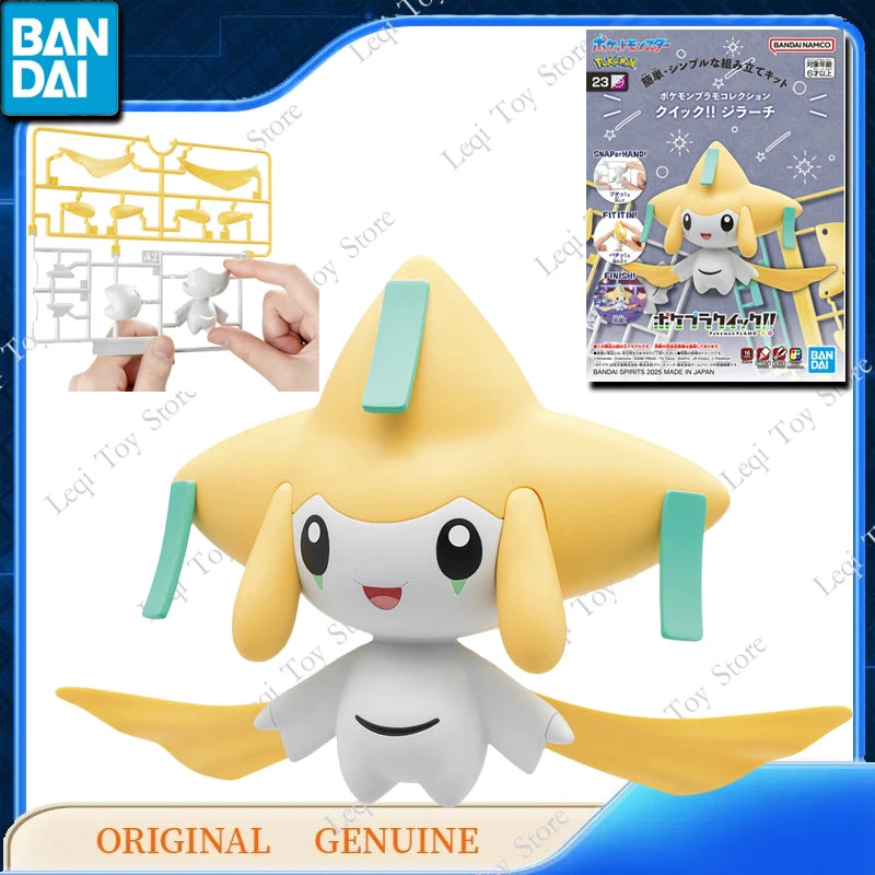 Bandai Original Genuine POKEMON MODEL KIT QUICK 1 21 22 23 Anime Action Figures Toys Kids Gift Assembly Model Collect Ornaments