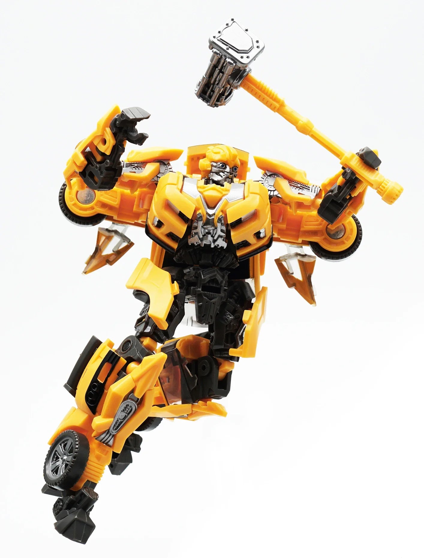 Transformation Robot Toys Car Alloy Plastic Anime Movie Bumblee Action Figure Series Children Birthday Gift