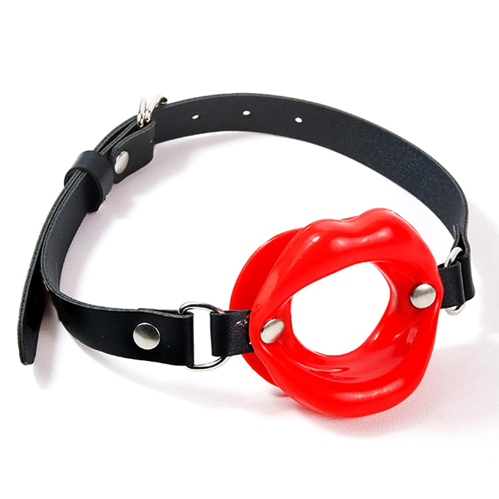 MwOiiOwM Cock Sucker Mouth Gag Erotic Toys Sexy Lip Oral Sex Gag Bondage Restraints Fetish BDSM Slave Adult Sex Toy For Couples