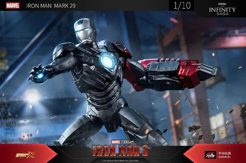 Marvel ZD Toys Iron Man Figure M29 Action Figure Collections Gift