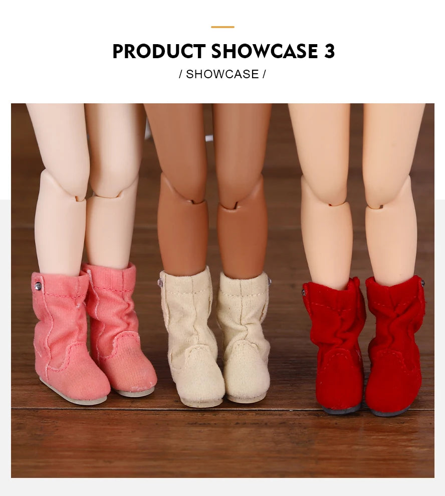 ICY DBS Blyth doll Shoes licca bjd azone joint body Toys Shoes Fashion Boots High-Quality Accessories