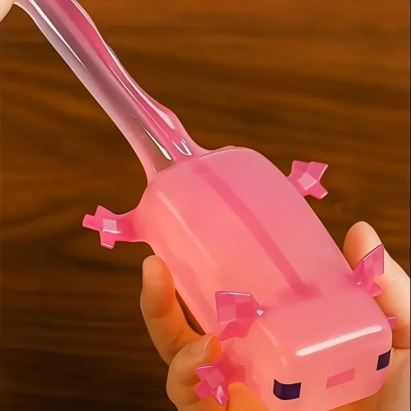 Cute Salamander Fidget Squishes Mini Tabas Squishy Axolotl Squeeze Toy Release Emotions Squishy Toys Slow Rising Decompress Toys