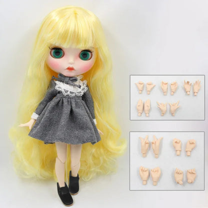 ICY DBS Blyth Doll icy 1/6 bjd 30cm toy white skin joint body naked doll or doll clothes shoes