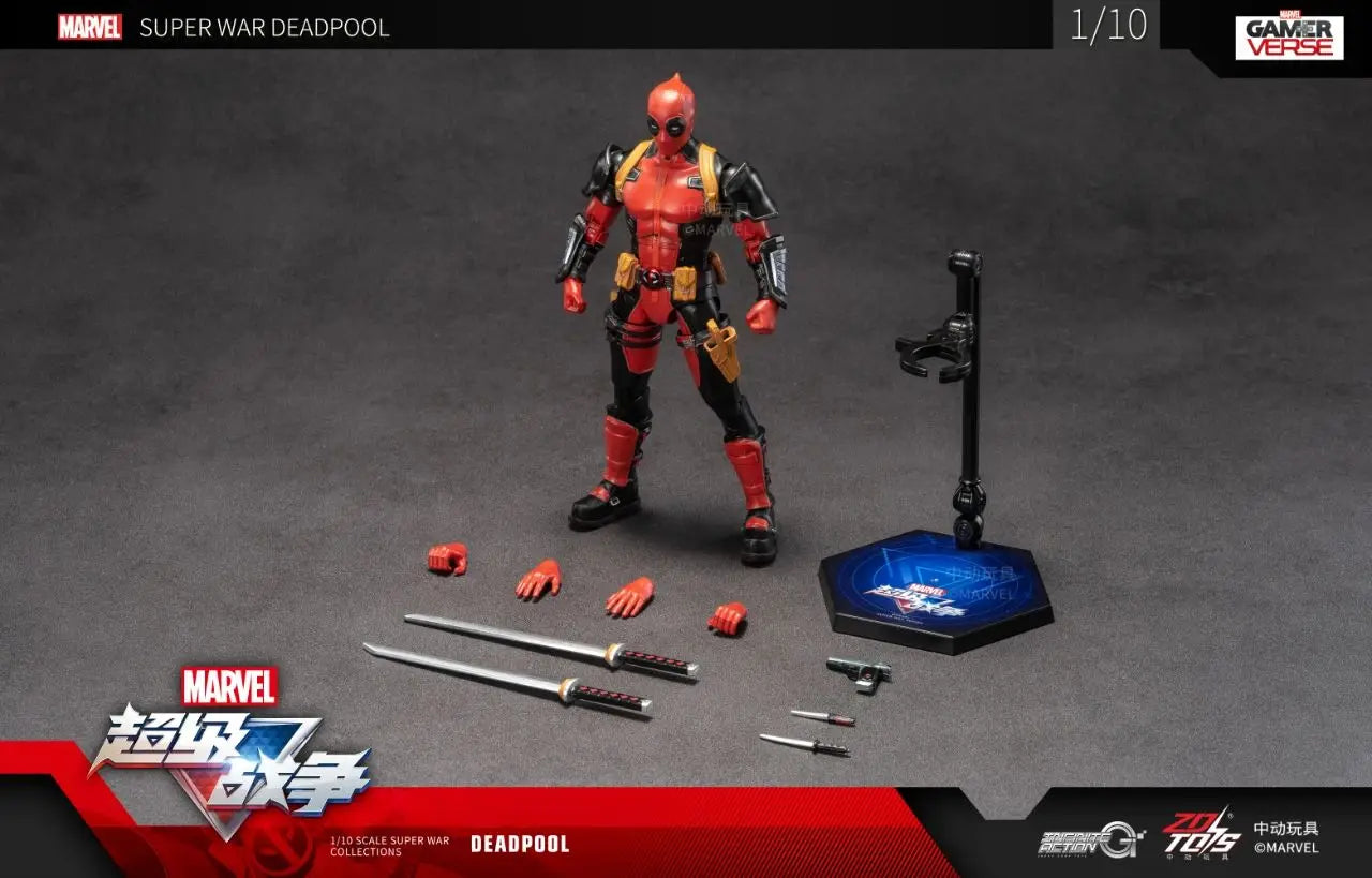 ZD Toys Deadpool & Wolverine Action figures Deadpool Boxed Wolverine  Collection Adult Action Figures Kids Toy