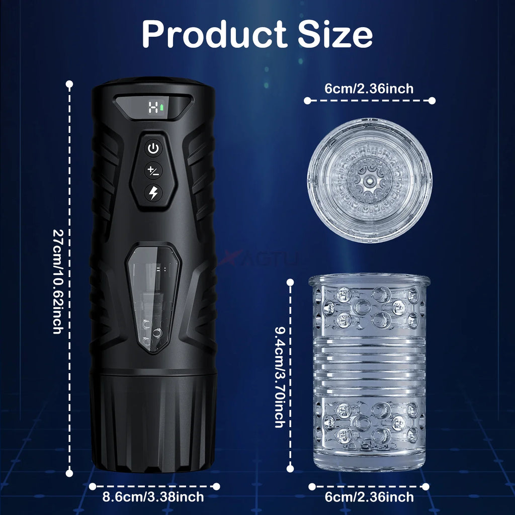 Automatic Male Masturbator Sex Toys for Men Adult Toy Male Sex Toys Hands Free Pocket Pussy Sex Machine Suction Electric Penis