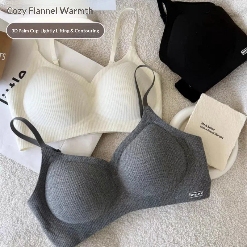 Women's Seamless Thin-Strap Underwire Bra