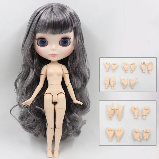 ICY DBS Blyth Doll icy 1/6 bjd 30cm toy white skin joint body naked doll or doll clothes shoes