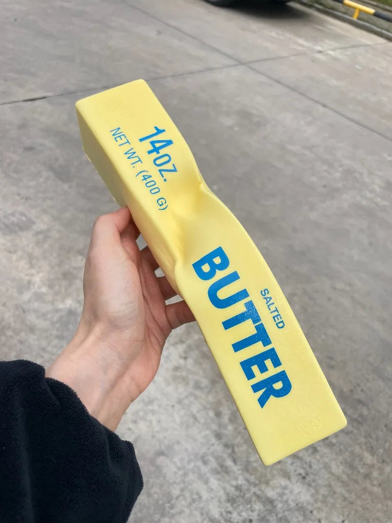 Taba Squishy Giant Butter Cheese Fidget Toy Slow Rising Big Butters Sticks Moist Squeeze Toy Relieve Anxiety Adult Autism Gifts