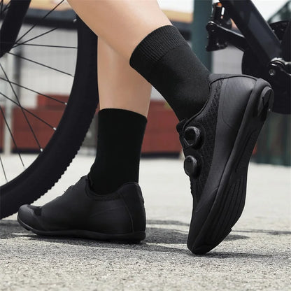 Men Cycling Shoes Bike Professional Flat Dirt Fashion Biking Sport Speed Bicycle Cleats Racing Sneakers Rubber MTB Road Unisex