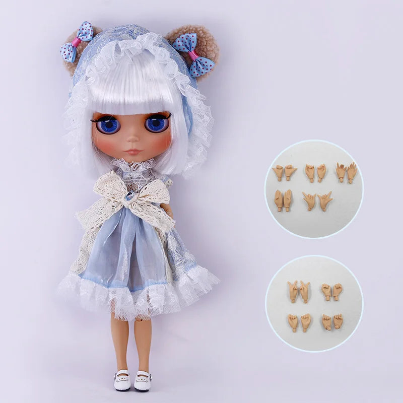 ICY DBS Blyth Doll Tan Skin Matte Face With Eyebrows Special Price 1/6 BJD JOINT body Neo Anime