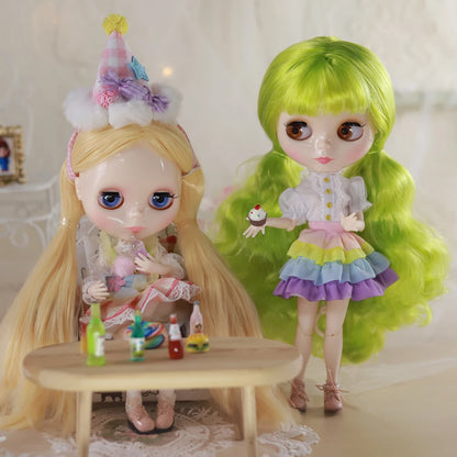 ICY DBS Blyth doll bjd joint body white skin cute birthday costume 1/6 toy 30cm girl gift anime SD