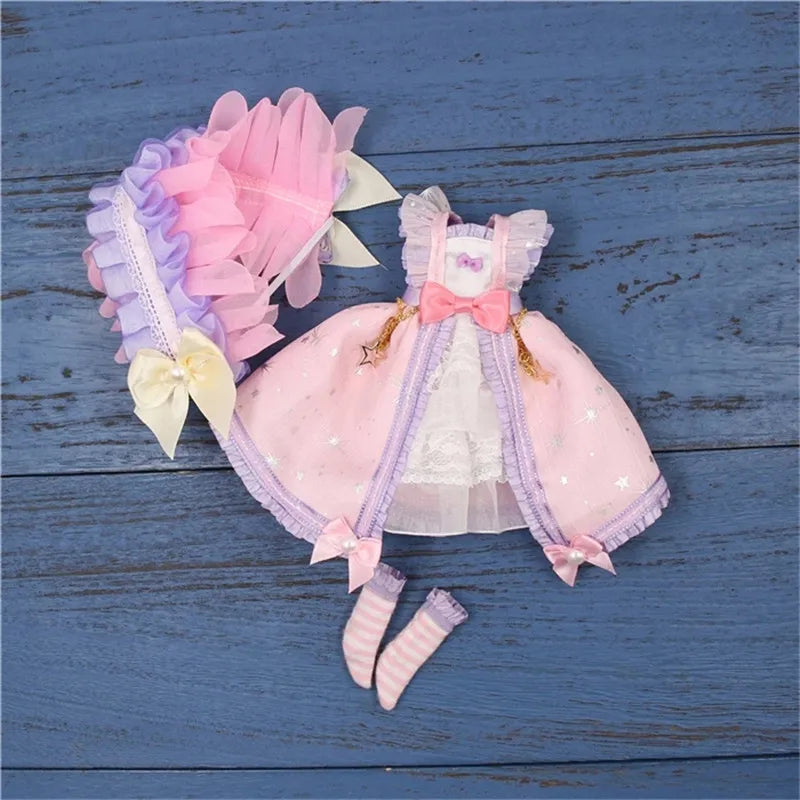 DBS Outfits ICY Blyth Doll Fancy Dress BJD Toy Clothes Anime Custom