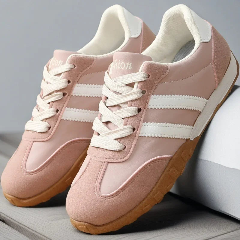 Adidas Women's Retro Sport Shoes Comfortable Flat Bottom Casual Shoes Soft Sole Unisex Spring Summer New Style Dequn Shoes