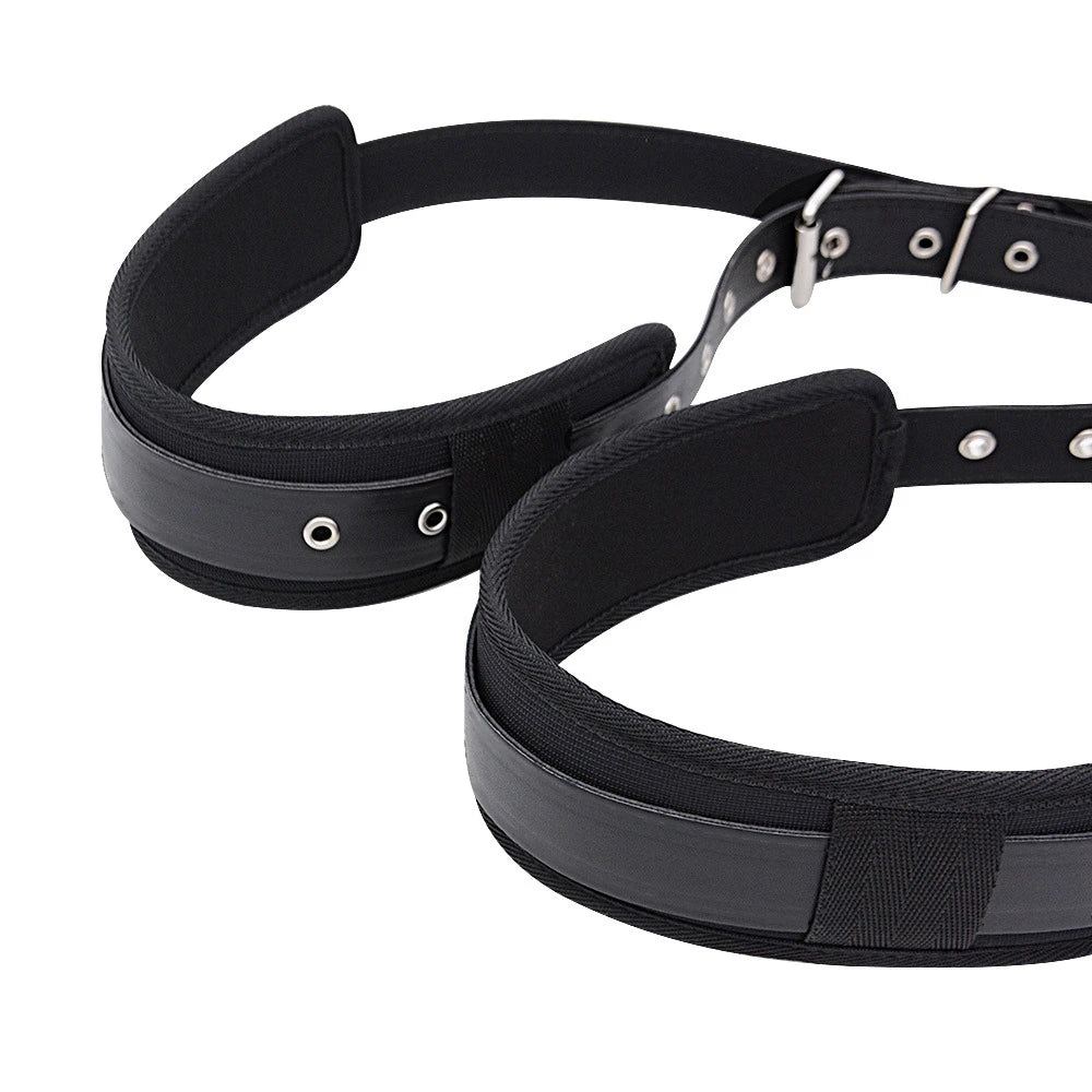 BDSM Sex Handcuffs Restraints Open Leg Ankle Cuffs SM Bondage Harness Bed Bandage Straps Slave Sex Toys Erotic Accessories Kits