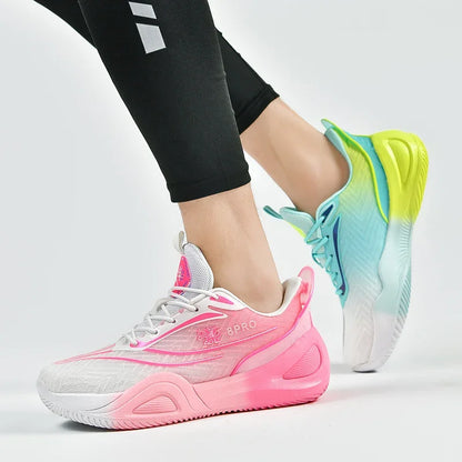 Men Basketball Shoes Unisex High Quality Sneakers Women Light Sports Shoes Outdoor Unisex Breathable Athletic Trainer Non-slip