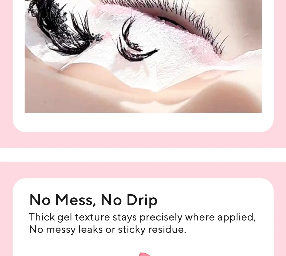 Eyelash Extension Glue Remover Cream