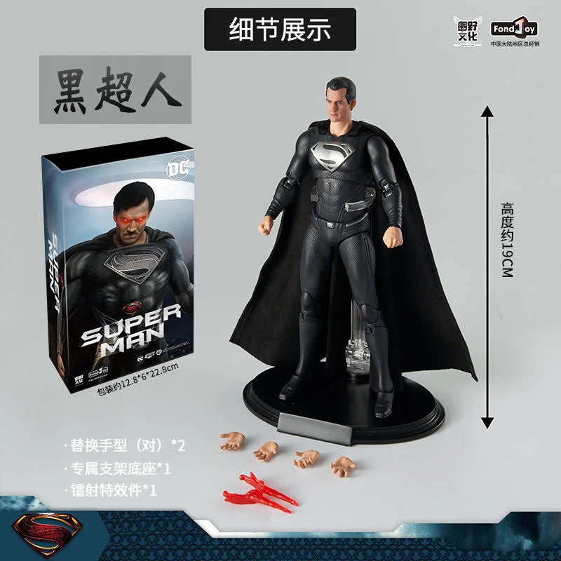 DC Justice League Movie figurines Ben Batman Aquaman Mera Black Superman Action Figure Toys Collection Models Toys Gift