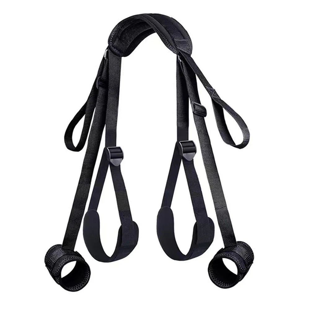 Bdsm Bondage Set Restraint Erotica Binding Sex Forced Split Leg Straps Neck Wrist SM Sex Toys for Woman Couples Product