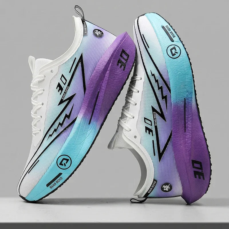 Men's Running Shoes Outdoor Luxury shoes Cushioning Race Breathable Couple Off-road Sneakers Non-Slip Mesh Trainer Shoes Fashion