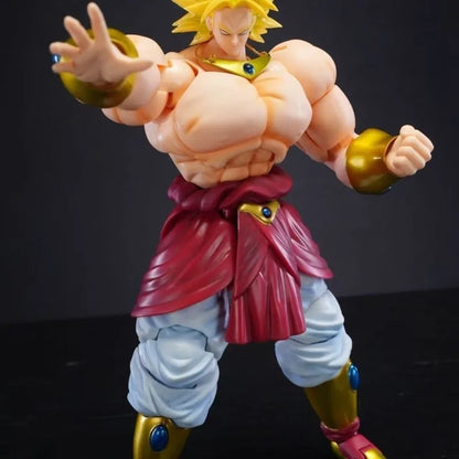 Dragon Ball Legend Super Saiyan Broly Shf Joint Movable Ornaments Model Gift Collection
