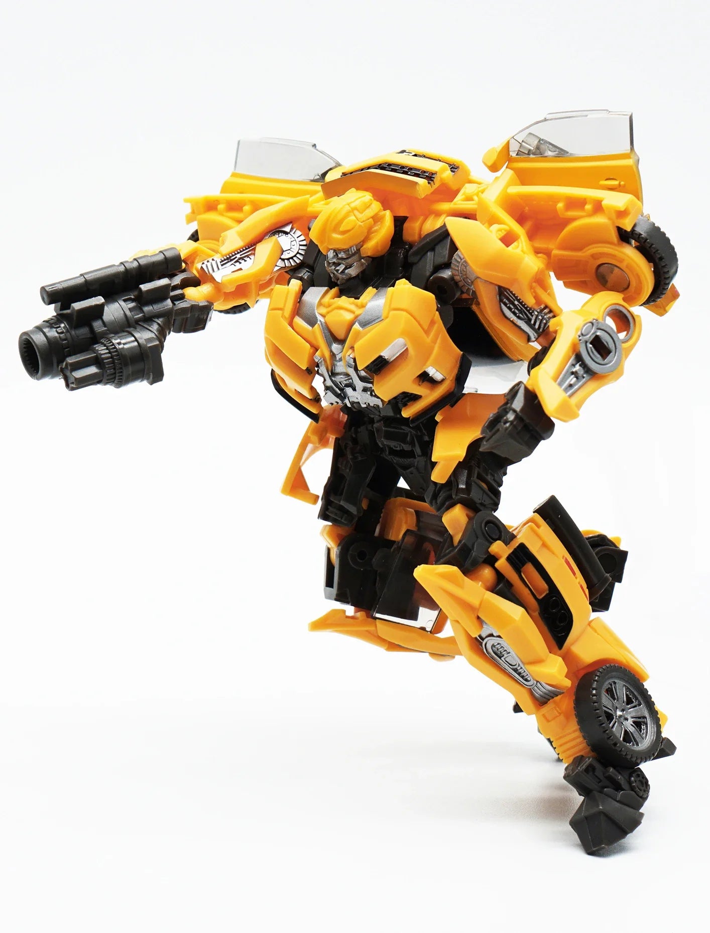 Transformation Robot Toys Car Alloy Plastic Anime Movie Bumblee Action Figure Series Children Birthday Gift