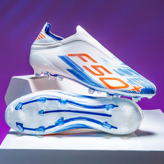 New Men's Soccer Shoes Cleats Non Slip Fg Grass Comfortable Indoor Football Boots Ultralight Sport Turf Futsal Adult Non-Slip