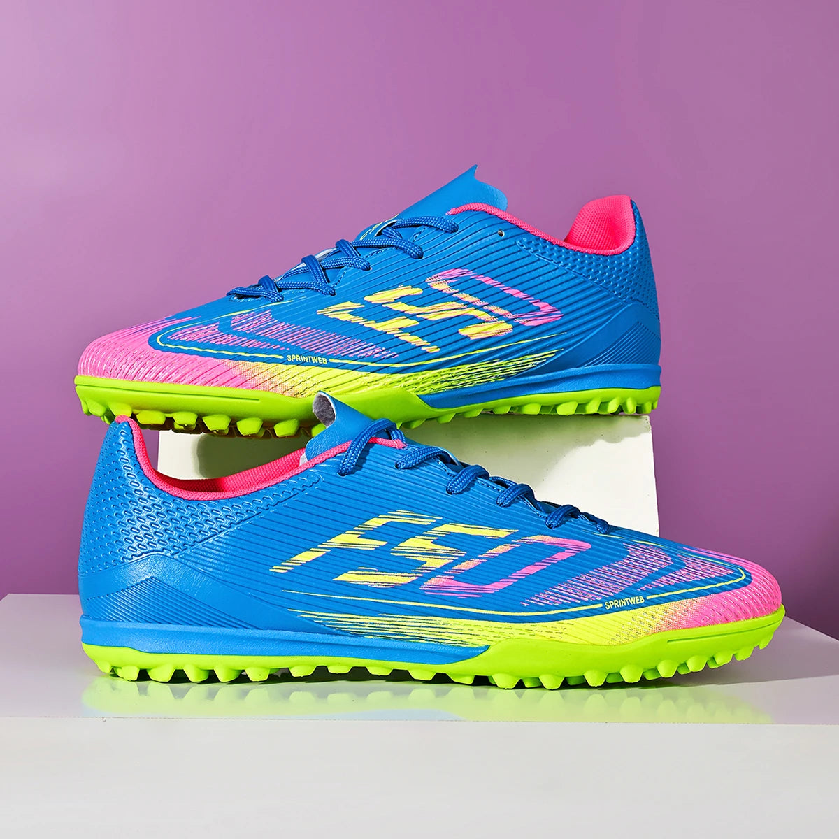 New Men Football Boots Breathable Sport Training Soccer Shoes Cleats Sport Outdoor TF Futsal Match Turf Grass Drop Shipping